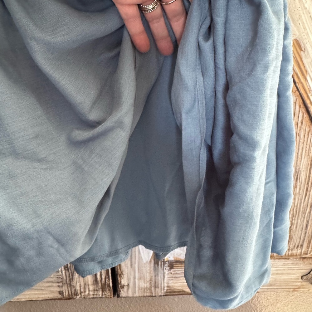 Adorable Blue Tiered Ruffled Sundress, new with tags! - Picture 5 of 5
